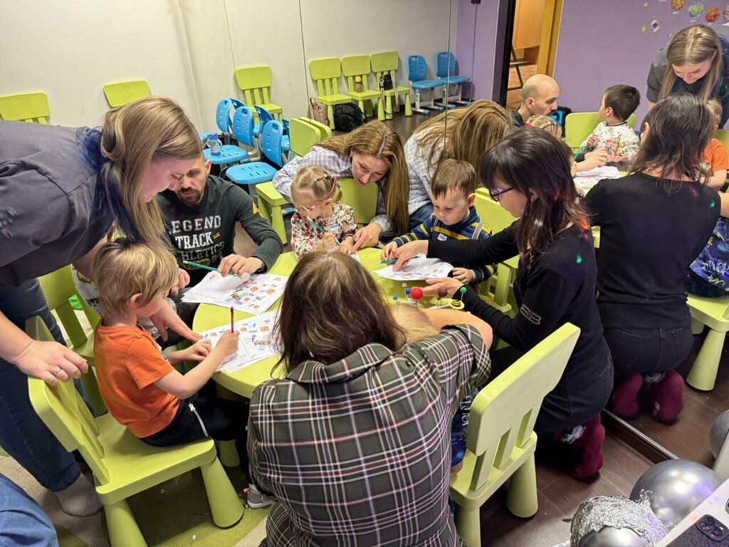 Занятие в детском центре